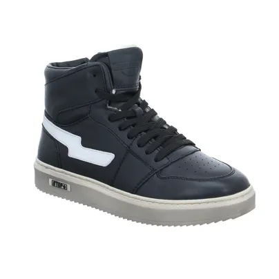 GATTINO Sneaker High Jungen-Winter-Bottine Schwarz Leder GATTINO Sneaker High Jungen-Winter-Bottine Schwarz Leder