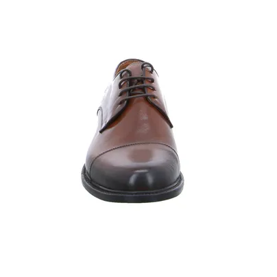 EXTON Halbschuh-City Cognac Leder 