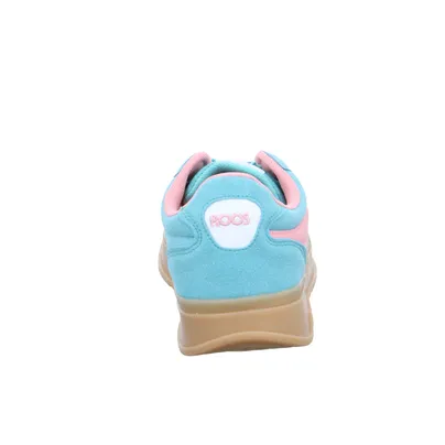 KANGAROOS Sneaker Mädchen-Halbschuh Binder Türkis Lederimitat KANGAROOS Sneaker Mädchen-Halbschuh Binder Türkis Lederimitat