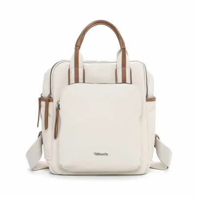 TAMARIS Rucksack Offwhite Lederimitat TAMARIS Rucksack Offwhite Lederimitat