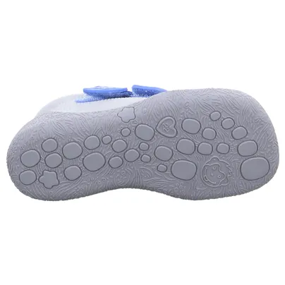 AFFENZAHN Krabbelschuh Lauflernschuh Hellgrau Leder AFFENZAHN Krabbelschuh Lauflernschuh Hellgrau Leder