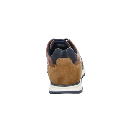 BUGATTI SHOES Halbschuhe Sneaker Cognac Lederimitat BUGATTI SHOES Halbschuhe Sneaker Cognac Lederimitat