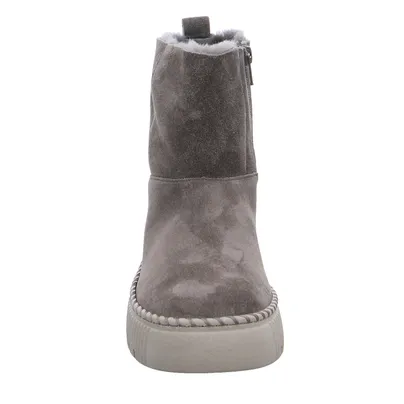 GABOR Boot Grau Leder GABOR Boot Grau Leder