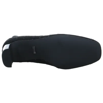 LA STRADA Stiefelette Schwarz Textil 