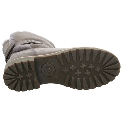 PANAMA JACK mit Lammfell - Innenfutter Stiefel Grau Leder PANAMA JACK mit Lammfell - Innenfutter Stiefel Grau Leder