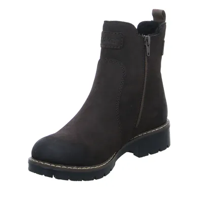 RIEKER Boot Braun Lederimitat RIEKER Boot Braun Lederimitat