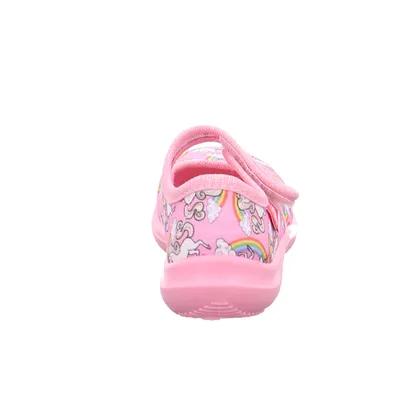 BECK Mädchenhausschuh Kinder-Hausschuh Rosa Textil BECK Mädchenhausschuh Kinder-Hausschuh Rosa Textil