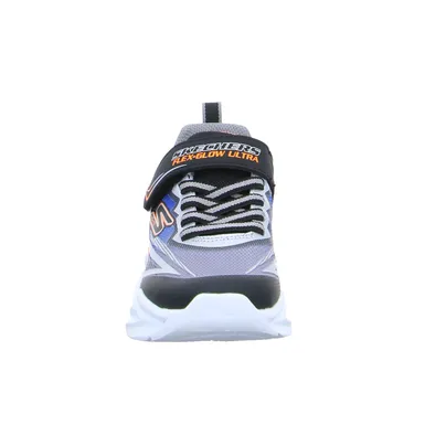 SKECHERS Sneaker Kleinkinder-Halbschuh Klett Multicolor Textil 