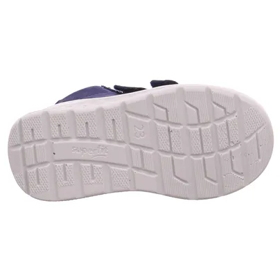 SUPERFIT Bottine Unisex Lauflernschuh Dunkelblau Leder SUPERFIT Bottine Unisex Lauflernschuh Dunkelblau Leder