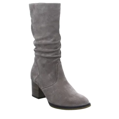 GABOR Stiefel Taupe Leder 