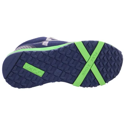 VADO Sneaker high Jugend-Boot Blau Textil VADO Sneaker high Jugend-Boot Blau Textil
