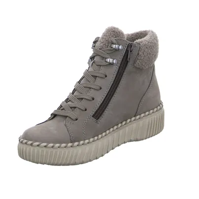 REMONTE Boot Taupe Leder REMONTE Boot Taupe Leder