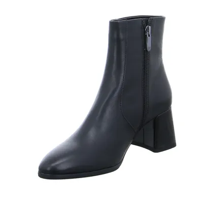 REGARDE LE CIEL Stiefelette Schwarz Leder 