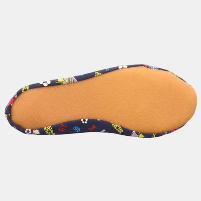BECK Geräteschuhe Dunkelblau Textil 