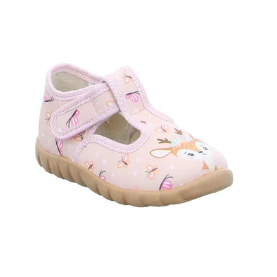 FISCHER Mädchen Baby-Hausschuh Rosa Textil FISCHER Mädchen Baby-Hausschuh Rosa Textil