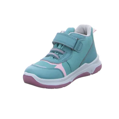 SUPERFIT Sneaker high Kleinkinder-Halbschuh Klett Mint Textil 