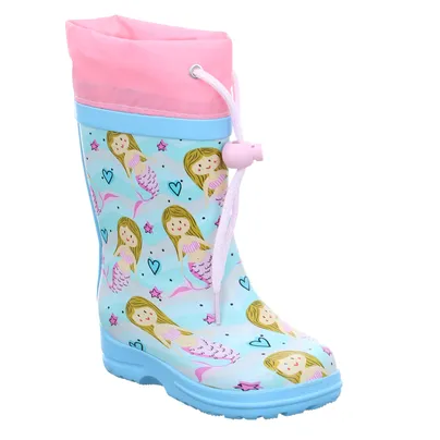 BECK Kinder-Gummistiefel Hellblau Synthetik BECK Kinder-Gummistiefel Hellblau Synthetik