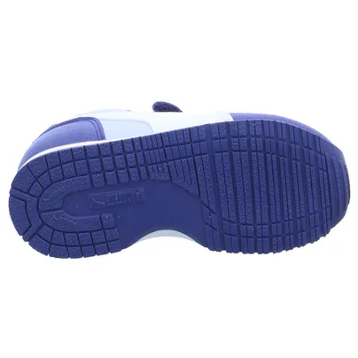 PUMA unisex Sneaker Baby-Sport-Bottine Hellblau Lederimitat PUMA unisex Sneaker Baby-Sport-Bottine Hellblau Lederimitat
