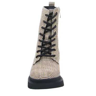 LA STRADA Boot Beige Textil 