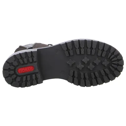 RIEKER Boot Braun Lederimitat RIEKER Boot Braun Lederimitat