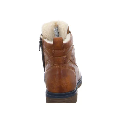 BUGATTI SHOES Winter-Boots Cognac Lederimitat BUGATTI SHOES Winter-Boots Cognac Lederimitat