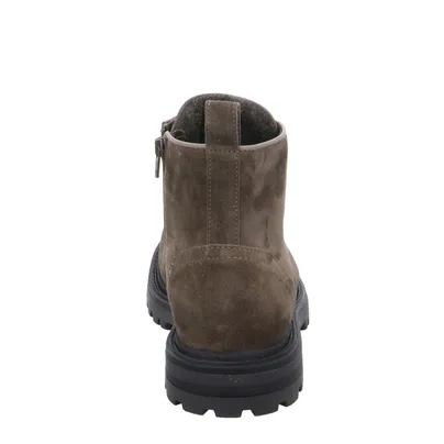 FERNANDO STRAPPA Winter-Boots Beige Leder 