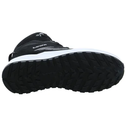 LOWA Winter-Sneaker high Jungen-Winter-Bottine Schwarz Textil LOWA Winter-Sneaker high Jungen-Winter-Bottine Schwarz Textil
