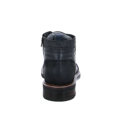 FERNANDO STRAPPA Boots Schwarz Leder FERNANDO STRAPPA Boots Schwarz Leder