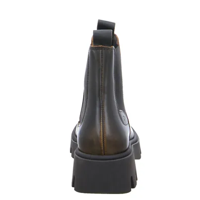 TAMARIS Boot Dunkelbraun Leder TAMARIS Boot Dunkelbraun Leder