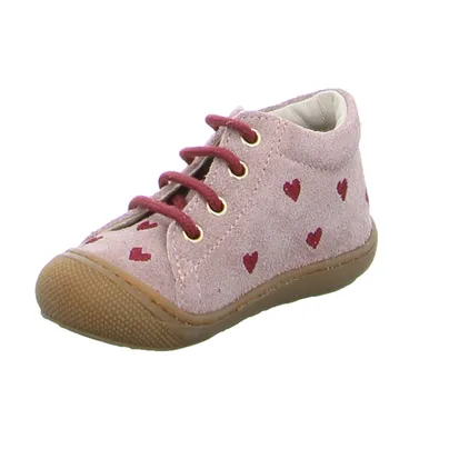 NATURINO Bottine Lauflernschuh Rosa Leder NATURINO Bottine Lauflernschuh Rosa Leder