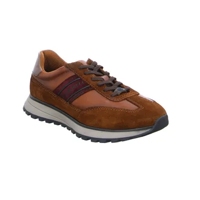 BUGATTI SHOES Halbschuhe Sneaker Cognac Leder BUGATTI SHOES Halbschuhe Sneaker Cognac Leder