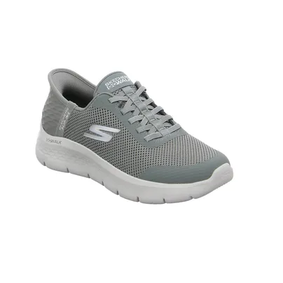 SKECHERS Sneaker Olive Textil 