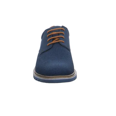 BUGATTI SHOES Halbschuh-City Blau Textil 