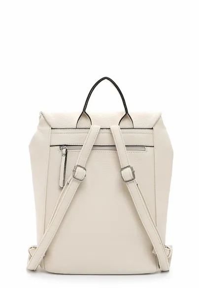 RUE68 Rucksack Offwhite Lederimitat RUE68 Rucksack Offwhite Lederimitat