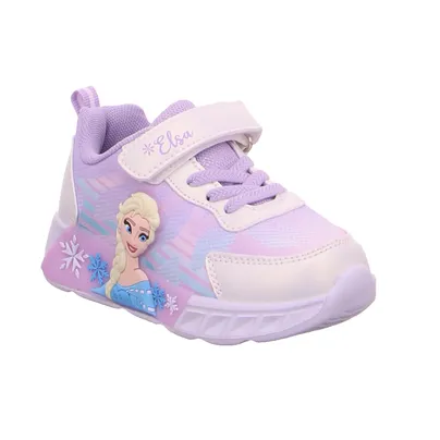 DISNEY Kleinkinder-Halbschuh Klett Weiss Lederimitat 