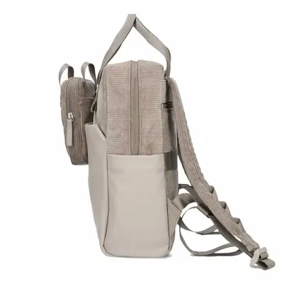 ZWEI mit Handytäschli Rucksack Taupe Textil ZWEI mit Handytäschli Rucksack Taupe Textil