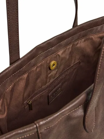 PIECES Shopper Braun Lederimitat PIECES Shopper Braun Lederimitat