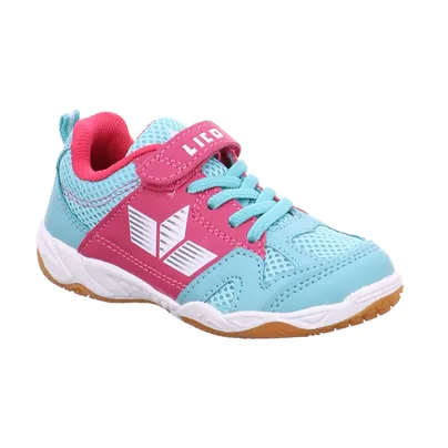 LICO Schnürer+1Velcro Kinder Sportschuh Türkis Synthetik LICO Schnürer+1Velcro Kinder Sportschuh Türkis Synthetik