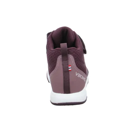 VIKING Sneaker high Jugend-Boot Dunkelrot Textil VIKING Sneaker high Jugend-Boot Dunkelrot Textil