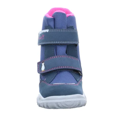 SUPERFIT Winterstiefel Mädchen Kleinkinder-Snowboot  Membran Blau Textil 