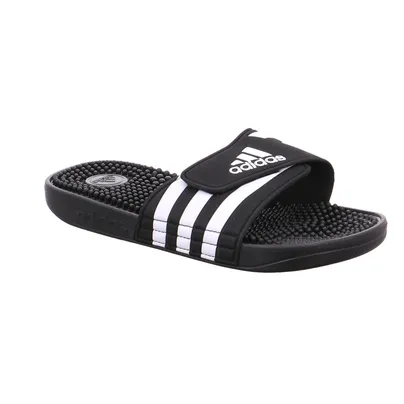 ADIDAS BADSCHUHE UNISEX Schwarz Synthetik ADIDAS BADSCHUHE UNISEX Schwarz Synthetik
