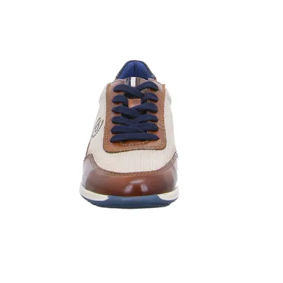 BUGATTI SHOES Halbschuhe Sneaker Cognac Leder BUGATTI SHOES Halbschuhe Sneaker Cognac Leder