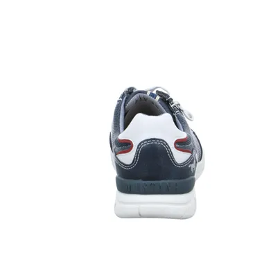 MUSTANG Halbschuhe Sneaker Blau Lederimitat MUSTANG Halbschuhe Sneaker Blau Lederimitat