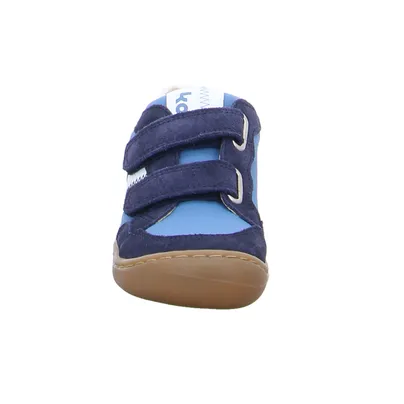 KOEL Kleinkinder-Halbschuh Klett Blau Leder 
