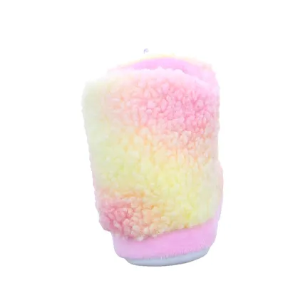 BECKER warmer Hausschuh Kinder-Winterhausschuh Pink Textil 