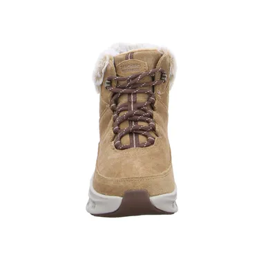 SKECHERS Snowboot Camel Leder SKECHERS Snowboot Camel Leder