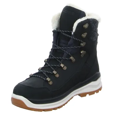 LOWA mit Gore-Tex Snowboots Damen Schwarz Leder LOWA mit Gore-Tex Snowboots Damen Schwarz Leder