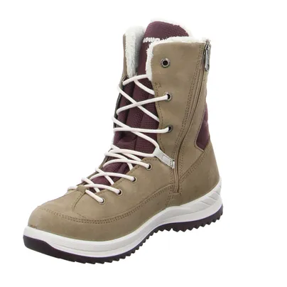 LOWA Winter-Sneaker, high Mädchen-Snowboot Membrane Beige Textil LOWA Winter-Sneaker, high Mädchen-Snowboot Membrane Beige Textil