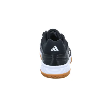 ADIDAS Indoor Freizeitschuh Schwarz Lederimitat ADIDAS Indoor Freizeitschuh Schwarz Lederimitat