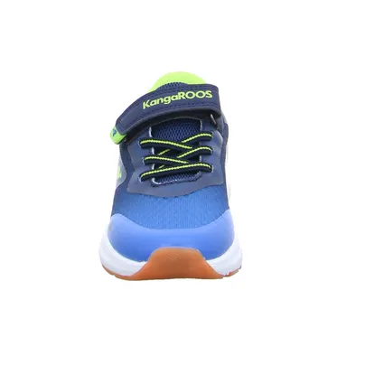 KANGAROOS Kinder Sportschuh Blau Lederimitat KANGAROOS Kinder Sportschuh Blau Lederimitat